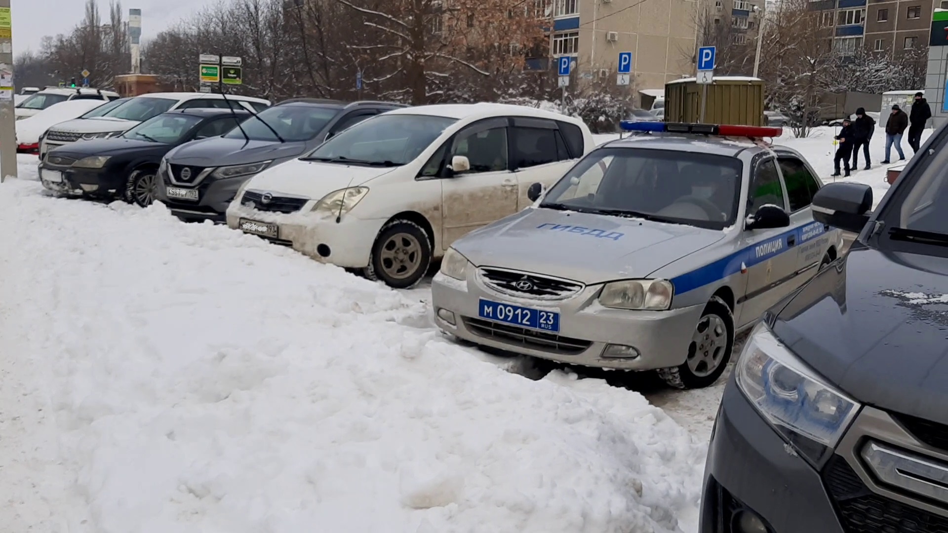Прибыл ответственный от ГИБДД